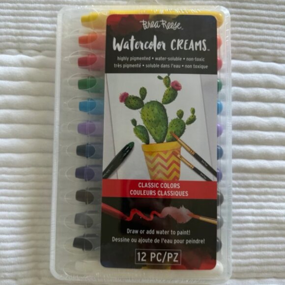 Art Set - Staedtler Soft Pastel Chalks and Brea Reese Watercolor Cremes NIB - Picture 8 of 12